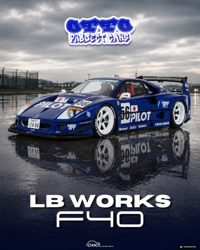 FERRARI F40 LB-Works 2024 - 1:18 OttO OT1408