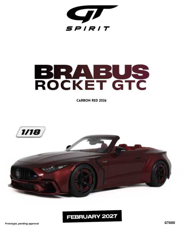 BRABUS Rocket GTC Carbon 2026 - 1:18 GT Spirit GT600