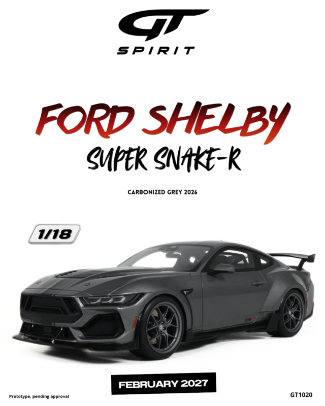 FORD Shelby Super Snake-R 2026 - 1:18 GT Spirit GT1020