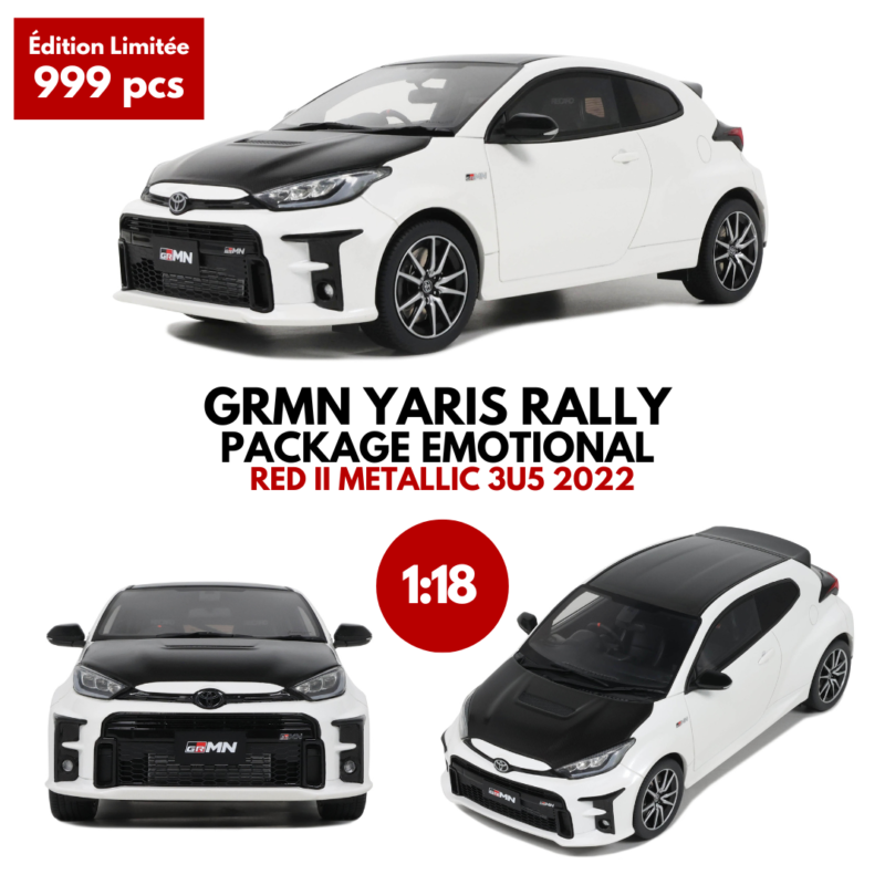 TOYOTA GRMN Yaris Rally Package Emotionel 2022 - 1:18 OttOmobile OT1071