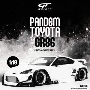 TOYOTA GR86 PANDEM 2023 Blanc - 1:18 GT Spirit GT498