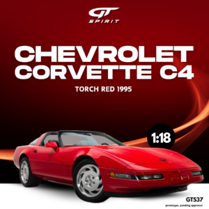 CHEVROLET Corvette C4 1995 Rouge- 1:18 GT Spirit GT537