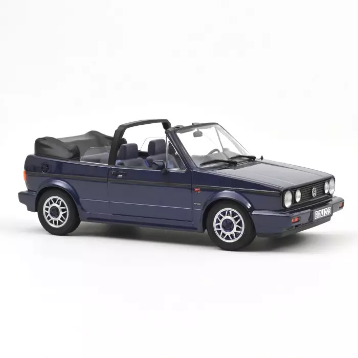 VOLKSWAGEN Golf Cab Quartett 1992 Bleu Inca - 1:18 Norev 188628